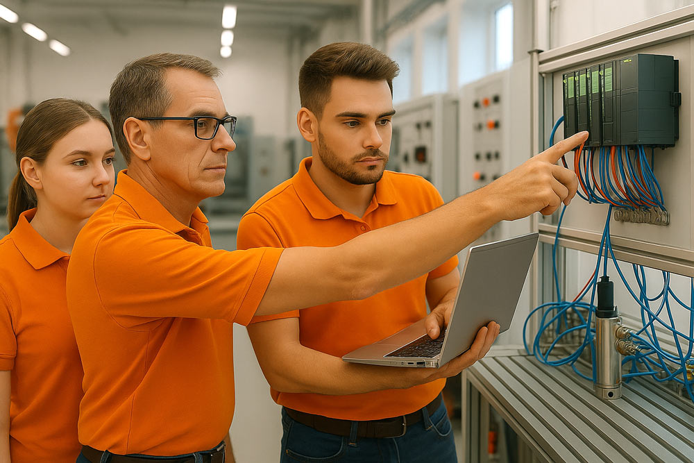 Foto Ausbildung und Weiterbildung in der Elektrotechnik