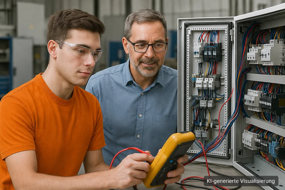 Further training for electrical specialists